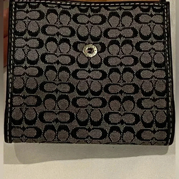 Coach signature bi-fold wallet - Picture 4 of 6